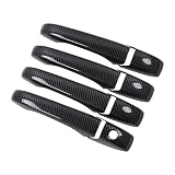 LUIFEL 2/4 Pcs Auto Türgriff für Lexus RX330 RX350 RX300 03-09, Styling Zubehör Türgriff Schutz Abdeckung Auto Türgriff Verkleidung Auto Au?entürgriff,Black2-A