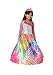 amscan 9902374 – Niños Disfraz Barbie Rainbow Magic con Corona