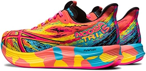 ASICS Men's Noosa TRI 15 Shoes, 9, Aquarium/Vibrant Yellow | Image 2