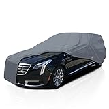 DaShield Ultimum Series Supreme Car Cover for Cover for Cadillac Lincoln Funeral Hearse Up to 22 Feet Long All Weather Protection Semi Custom Fit Dust, Sun, Snow, Rain, Hail Protection Indoor/Outdoor