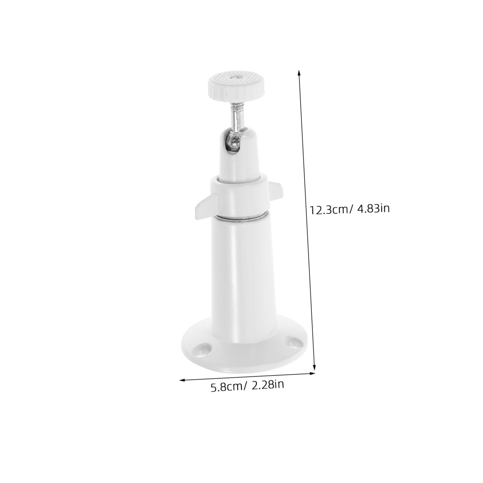 VILLCASE Sturdy Outdoor/Indoor Camera Bracket Universal Mounting Holder Easy Setup for Security Cameras 2pcs Metal Bracket