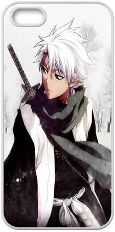 Japanese Popular Anime Bleach Hitsugaya Toushirou Durable TPU Rubber Soft Cover Case for Apple Iphone 5 Custom Perfect Design