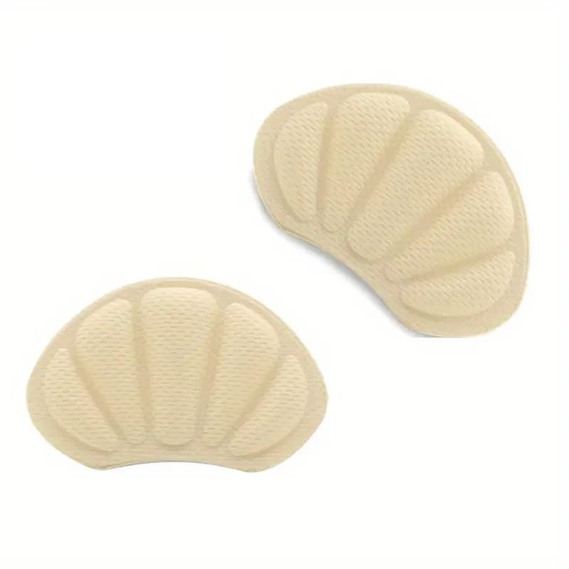 Self-Adhesive Heel Cushion Foam Pads for Men & Women, Strong Shoe Bite Protector Cushion Pad (1 Pair - Cream)-picture-38