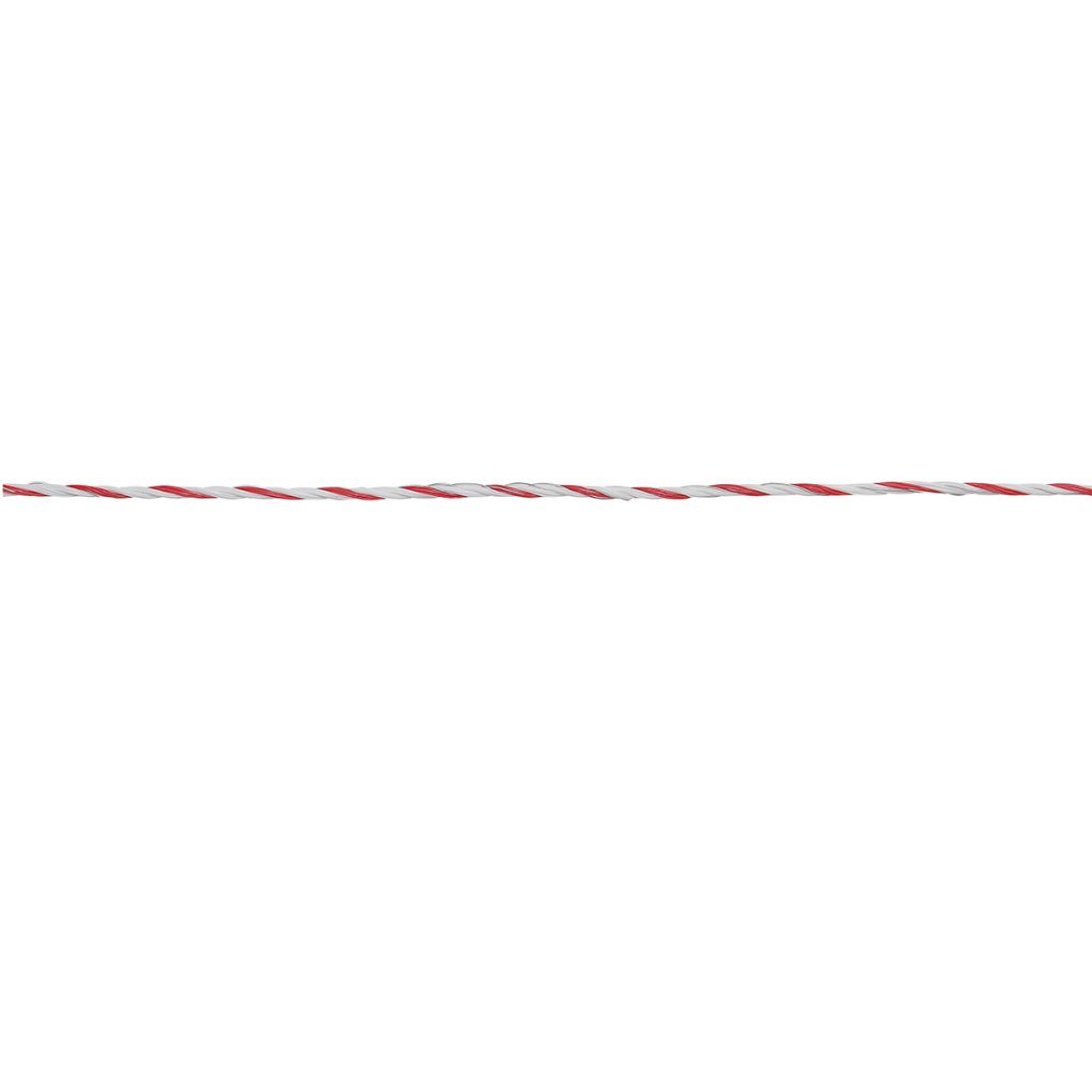 Kerbl Spacco Professionale per recinzioni, 9 x 0,30 Tric, 400 m, Bianco/Rosso
