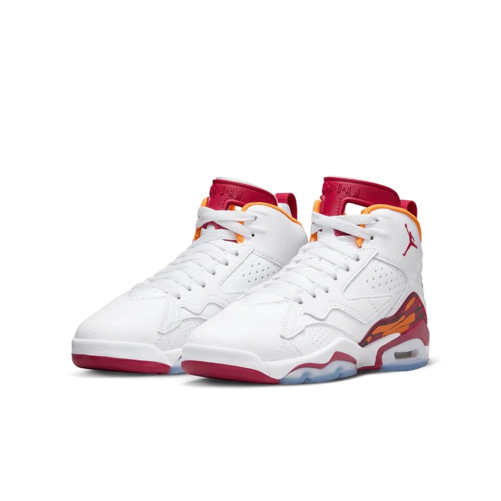 Jordan Big Kid's Jumpman MVP White/Cardinal Red (DZ5577 168) - 5.5