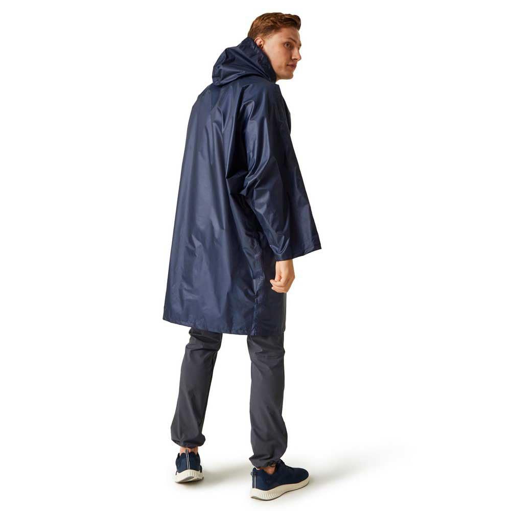 Regatta Mens Fedrik Waterproof Hooded Poncho Poncho impermeabile con cappuccio Uomo