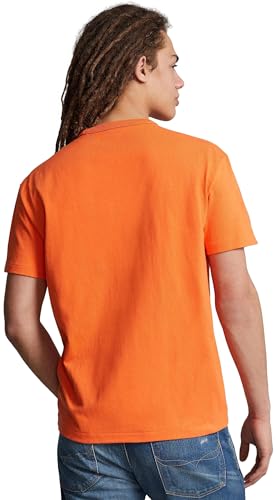Polo Ralph Lauren Mens Crew Neck T-Shirt (XL, SailingOrange), X-Large - Thumbnail 4