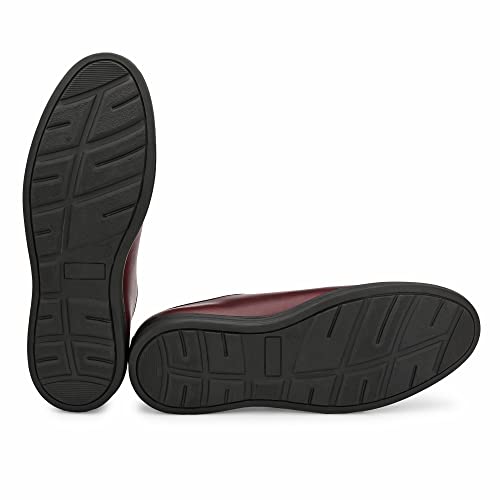 Image of Legwork Men's Leather Wholecut Oxford 2.0 Shoes for Men and Boys
