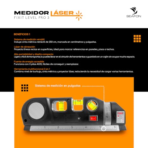 Nivel láser para pisos Marca SEAFON (3)
