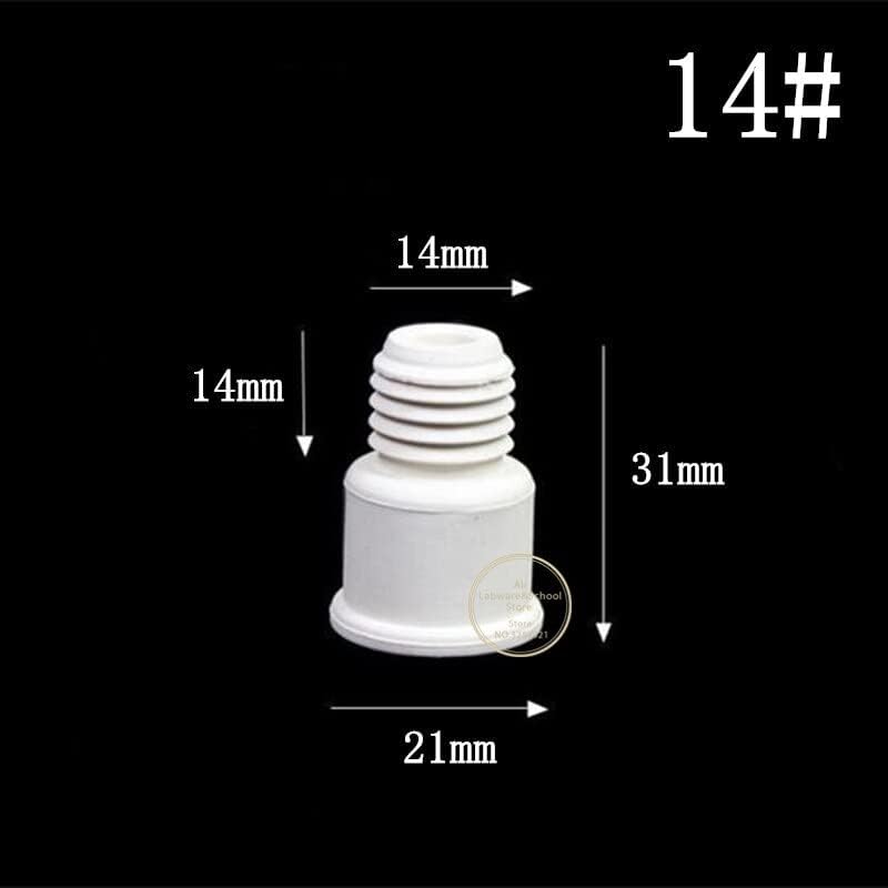 14# 19# 24# 20pcs 50pcs 100pcs Anti Mouth Rubber Stopper Reverse Thread Cap Rubber Thread Flap Stopper Screw Sealing Plug (Size : NO.24 50PCS)