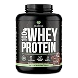 Foodelis 100% Whey Protein | Proteína de Suero Premium con Glutamina Natural y Perfil Completo de Aminoácidos | Máxima Absorción y Fácil Digestión |Chocolate Avellana | 2,27 kg - 75 Dosis