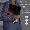 Protective Case for 2024 2023 MacBook Air 15 inch M2 M3 Retina/Touch ID A2941 A3114,Black Red Plastic Laptop Hard Shell Case & Keyboard Cover Skin for MacBook Air 15.3inch, Anime Boy - Image 4