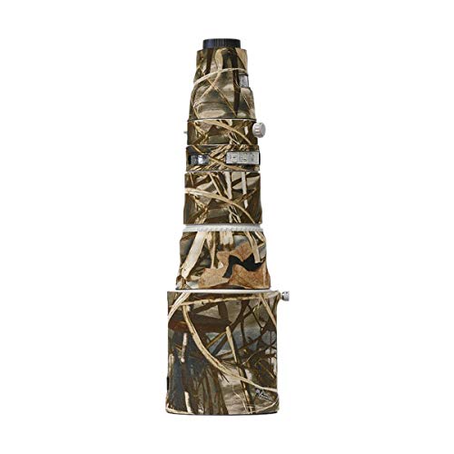 LensCoat Lens Cover for Canon 500 f/4 is II Camouflage Neoprene Camera Lens Protection (Realtree Max4 HD)