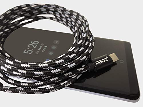 Agoz Braided Type C Fast Charger Usb C Cable Cord For Oneplus 10 Pro 9 8, Sonim Xp8 Xp3, Sony Xperia 5 Iii, Xperia 10 Iii, Xperia 5 Ii, Xperia 1 Iii, Xperia Pro, Xperia 10, Moto G Stylus Power (6Ft) #TOP5