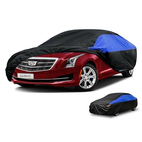 Cadillac Car Cover Custom Fit Cadillac ATS Waterproof All Weather, Lightweight Full Car Cover Outdoor Sun UV Rain Dust Snow Wind Protection. 13 Cadillac ATS 13 Cadillac