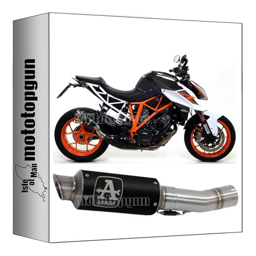 Silencieux Arrow GP2 pour KTM 1290 Superduke avec embout acier haute performance