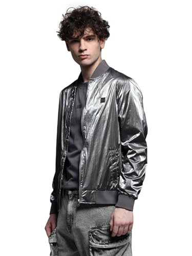 Image of JACK & JONES Men's Polyester Standard Length A-Line Coat