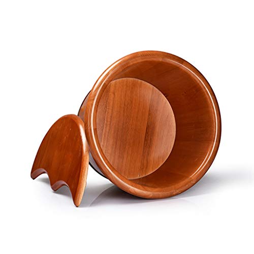 Spa de pies con diseño moderno de madera 26 cm miniatura 2