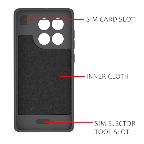 Image of Shockproof Case for iQOO Neo 10 5G | Full Camera Protection | TPU Flexible Back Cover for iQOO Neo 10 5G (Graphite Grey)
