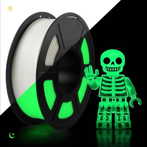 Filament TECBEARS PETG Zielony Świecący w ciemności (GREEN GLOW)