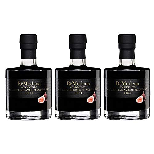 Elegante bottiglia in vetro OFFERTA_ 3 Bottiglie di Re Modena Condimento all\'\