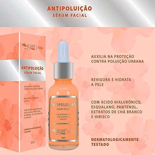 Sérum Facial Antipoluição Max Love 30ml