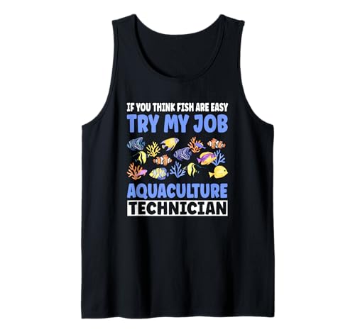Técnico en Acuicultura Camiseta sin Mangas