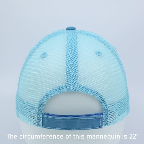 Image of The Vintage Year Distressed Cotton Unstructured Soft Mesh Breathable Adjustable Dirty Wash Dad Hat Trucker Baseball Cap