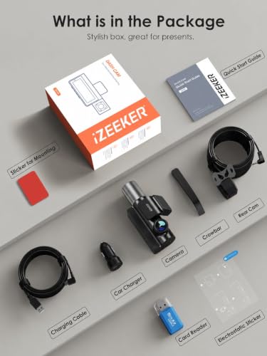 iZEEER iD320 3CH 4K+1080P+1080P Dash Cam with Wi-Fi 6 - image 9