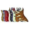 KAISH 11 Hole ST/Strat Style Pickguard SSS Pick Guard for USA/Mexico Stratocaster/Strat Black 3 Ply
