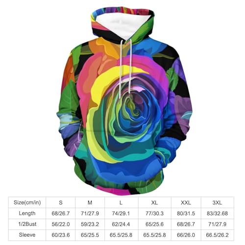 Sweats à Capuche Rose UMENG Pull Manche Longue S