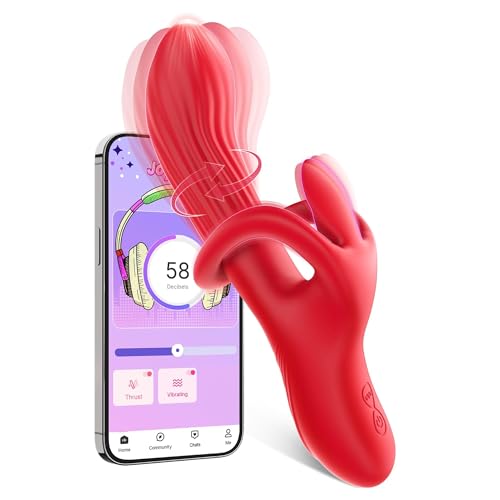 2026 Newly Adult Tools for Women Today Set 7 Powerful Modes and Auto Heating Silent Silicone Waterproof Quiet Men and Female Womens Toys Gifts for Women and Your Girl Lady CVD563