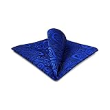 UOYHBTA Mens Pocket Square Wedding Silk Handkerchief Party Hanky Classic Fashion