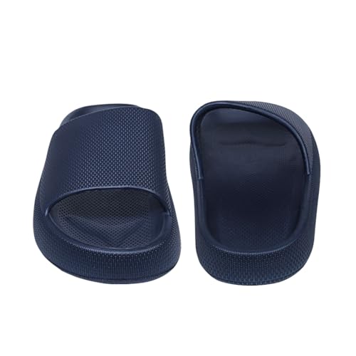 Image of Comfortable Cushioned Sole Arch Support Sliders | Durable Lightweight Flexible Style | Casual Flats Footwear Man | Ultra Soft Sliders for Adult | Stylish & Anti-Skid