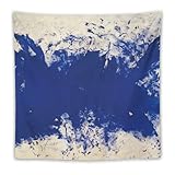 【Accessoires】: tapisserie (bord de verrouillage), équipée de 2 pinces à ardillon et de 3 crochets à clous sans traces, les deux extrémités de la couverture murale peuvent être fixées au mur, installation pratique, n'endommagera pas le mur.