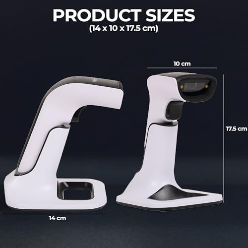 Scanner de codes-barres sans fil à haute vitesse et précision de lecture précise - 7