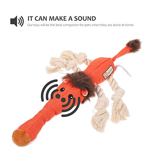TEHAUX Brinquedo de cachorro que range animal de estimação Cachorro de brinquedo de mascar brinquedo