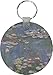 RNK Shops Water Lilies by Claude Monet Round Plastic Keychain