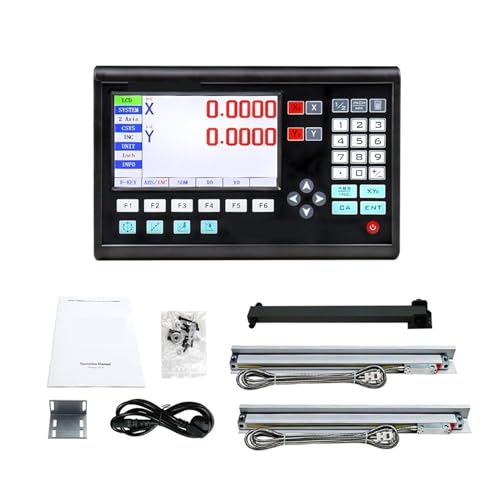 Calibrador digital con kit de 2 ejes y regla óptica lineal miniatura 2