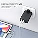 AUKEY Cargador iPhone, Cargador USB de Pared con 3 Puertos USB 30W...