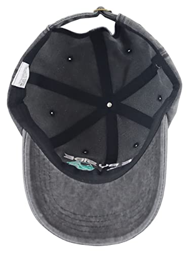 Image of KKMKSHHG Side by Side Hair Don't Care Baseball Cap, Funny Embroidered Adjustable Washed Cotton Outdoor Car Hat for Women Men