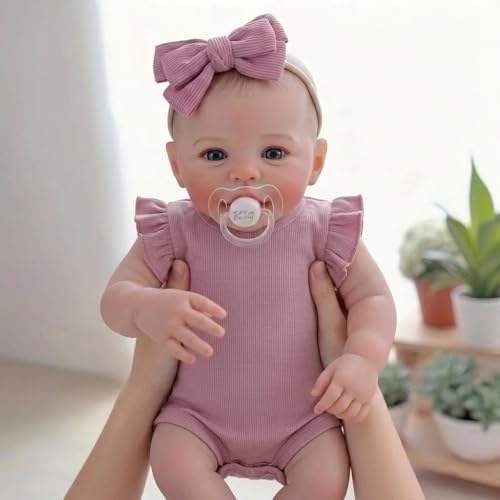 Muñeca Reborn de Vinilo de 48 cm con Cuerpo Completo miniatura 5