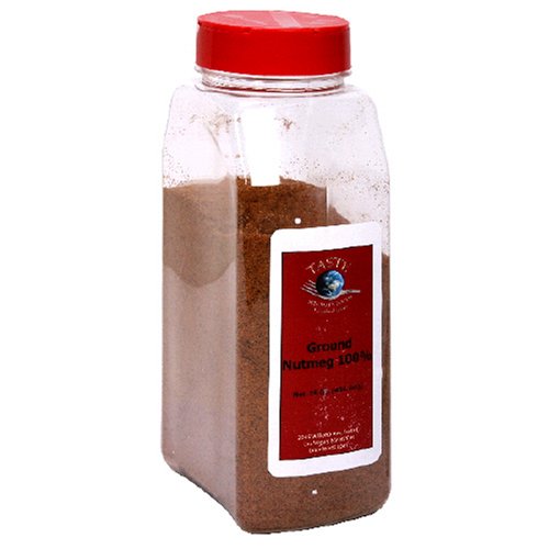 Taste Specialty Foods, Ground Nutmeg, 100, 16Ounce Jar