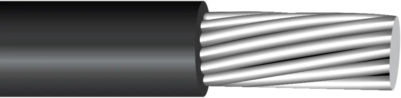 Nassau 2 Aluminium RHH/RHW-2 XLP USE-2 Direct Burial Cable (300FT) 600V