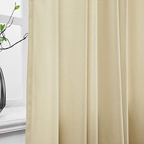 Macochico 12ft Wide x 7ft Tall Hospital Curtains Nickel Grommet Clinic SPA Curtains Hanging for Hospital Medical Clinic SPA Lab Bean Cubicle Curtain Room Divider (1 Panel) - Thumbnail 2