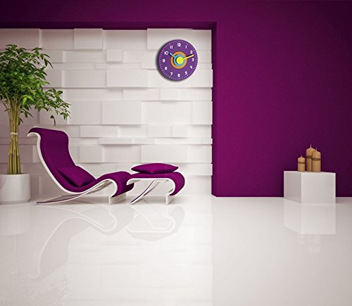 TFA Dostmann Design Wall Clock, Multi-Colour, 9.9 x 24 x 5 cm