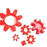 GR24 Coupler Damper Buffer - 55mm Rubber Solid Coupling Cushion for Steel Industry - 1pc