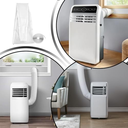 Kit sellador de ventana universal con cremallera para optimizar tu aire acondicionado portátil 4
