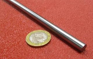 Metric Precision Ground 12L14 Carbon Steel Round Rod 7 mm Diameter x 6 Foot Length 1 Piece