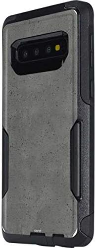 Skinit Decal Skin Compatible with OtterBox Commuter Galaxy S10 Plus - Officially Licensed Skinit Originally Designed Speckle Grey Concrete Design
